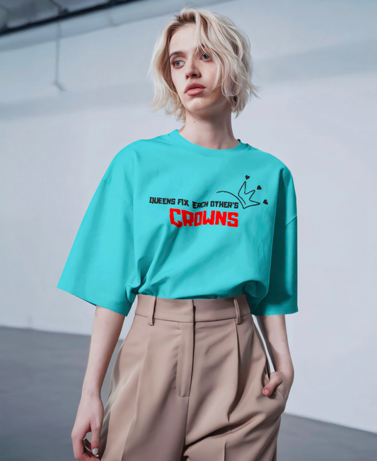 Queen Women's Oversized T-shirt